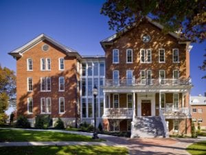 Founders Hall Building contracted and designed by Leonard Fiore