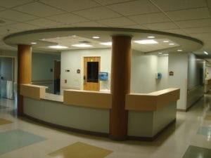 Elk Regional Health Center Building contracted and designed by Leonard Fiore