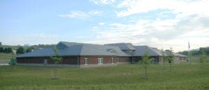 Hillidaysburg Readiness Center Building contracted and designed by Leonard Fiore