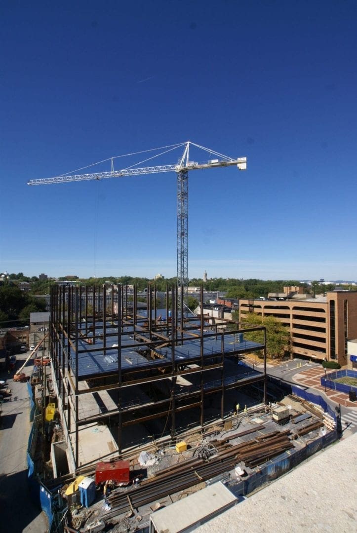 Crane operators take the regular work day to new heights