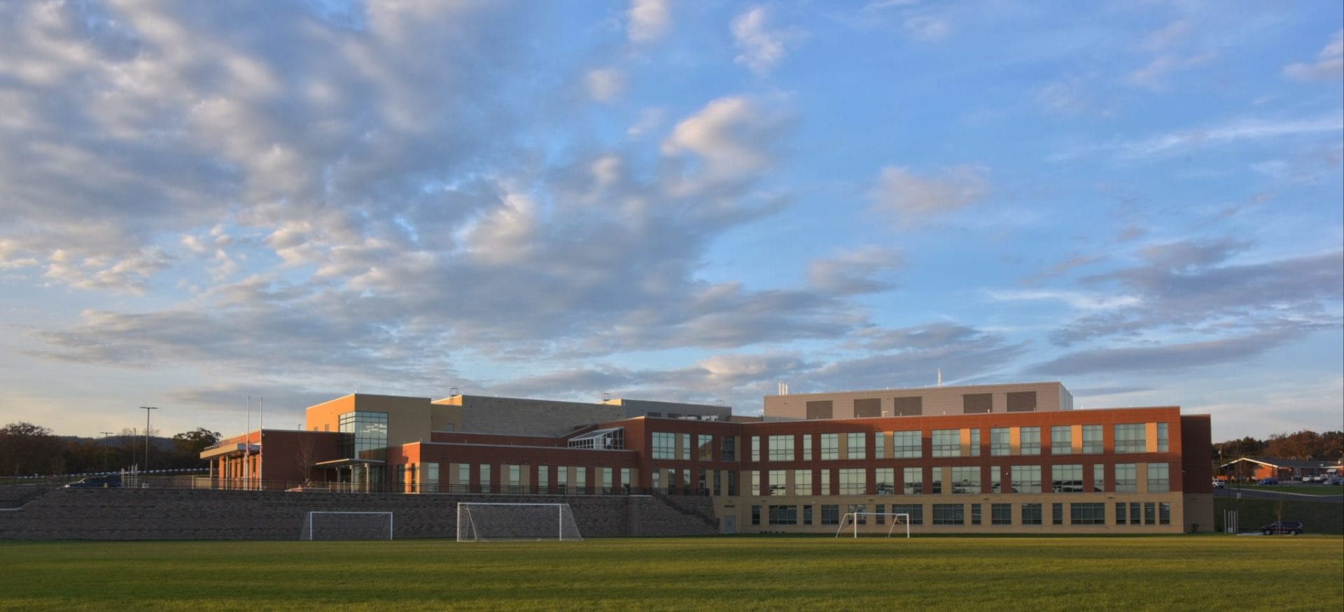 Brand-New Allegany High School Tracking LEED Silver